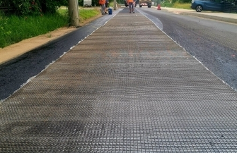 Przebudowa drogi powiatowej Szlichtyngowa-Wyszanów postępuje FOTO