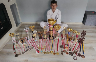 Łupice mająswojego medalistę Wiktor Ramota z sukcesem na IX Międzynarodowym Turnieju Karate Kyokushin