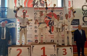 Łupice mająswojego medalistę Wiktor Ramota z sukcesem na IX Międzynarodowym Turnieju Karate Kyokushin