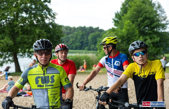 Wieś Trail w Lginiu Bieg joga i puszczanie wianków FOTO