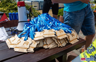 Wieś Trail w Lginiu Bieg joga i puszczanie wianków FOTO