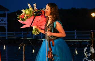 Koncert na wodzie w Sławie. Wystąpiła Basia Kawa i Błażej Kucman VIDEO