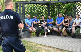 Szkolenie z udziałem psów