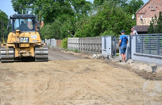 Przebudowa dróg w Bagnie trwa w najlepsze