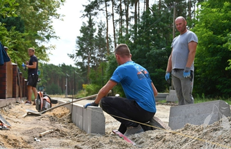 Przebudowa dróg w Bagnie trwa w najlepsze