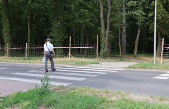 Pasy w okolicy Parku Wolsztyńskiego dostępne dla pieszych i rowerzystów