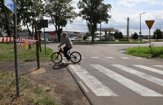 Pasy w okolicy Parku Wolsztyńskiego dostępne dla pieszych i rowerzystów