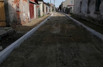 Przebudowa ulic w Szlichtyngowej w zaawansowanej fazie FOTO