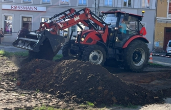 Wschowa. Powstaje zielona strefa odpoczynku w centrum FOTO