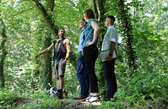 Intensywne prace w Parku Wolsztyńskim. Tor rowerowy i alejki już w budowie FOTO