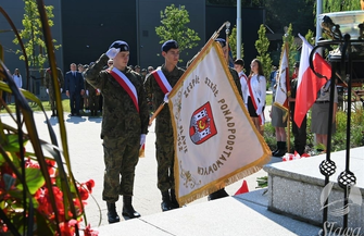 Na placu Pamięci Narodowej w Sławie upamiętnili 84. rocznice wybuchu II wojny światowej