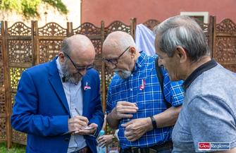 Spotkanie z Arturem Barcisiem w Bibliotece Publicznej Miasta i Gminy Wschowa