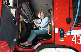 OSP Sława Szukając wsparcia zwróciliśmy siędo Małgorzaty Gośniowskiej-Koli