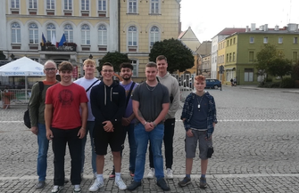 Uczniowie z Niemiec przyjechali do Polski. Wystartowały staże zagraniczne w Staszicu