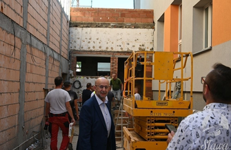 Postępy w budowie Kulturalnego Centrum Sławy zgodne z planem FOTO