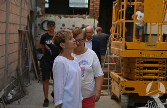 Postępy w budowie Kulturalnego Centrum Sławy zgodne z planem FOTO