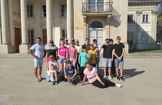 Uczniowie SOSW i uczestnicy WTZ na meczu reprezentacji Polski FOTO