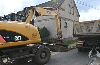 Remont ulicy Jeziornej w Radzyniu FOTO