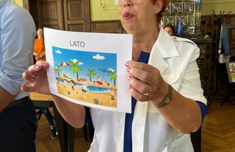 Przedszkolaki z wizytąwe wschowskim ratuszu FOTO