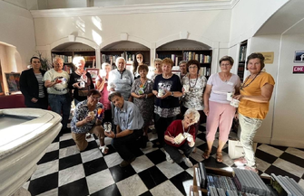 Warsztaty Z niczego coś pięknego w Bibliotece Publicznej we Wschowie