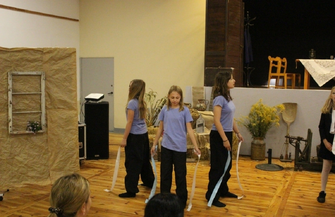 Spektakl teatralny w Szlichtyngowie Samarytanie z Markowej FOTO