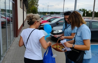 Promowały rodzicielstwo zastępcze na ulicach Wschowy Sławy i Szlichtyngowej