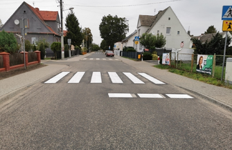 Gmina Szlichtyngowa stawia na bezpieczeństwo. W mieście odmalowano pasy FOTO