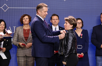 P. Wieland i M. Kycej ze Staszica odznaczeni przez Ministra Edukacji Narodowej