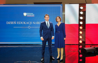 P. Wieland i M. Kycej ze Staszica odznaczeni przez Ministra Edukacji Narodowej