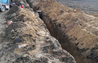 Rozpoczęcie budowy kanalizacji sanitarnej w Małych Drzewcach