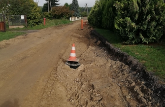 Rozpoczęcie budowy kanalizacji sanitarnej w Małych Drzewcach