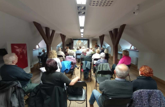 Studenci UTW chętnie uczestniczą w wykładach MZW