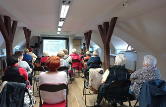 Studenci UTW chętnie uczestniczą w wykładach MZW