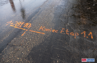 Trwa modernizacja drogi między Górczyną a Zamysłowem FOTO