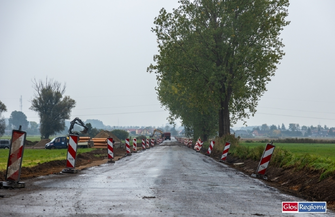 Trwa modernizacja drogi między Górczyną a Zamysłowem FOTO