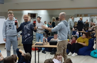 Bracia Rodzeń odwiedzili SOSW we Wschowie FOTO