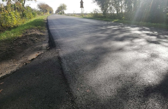 Remont drogi wojewódzkiej nr 324 w Gminie Szlichtyngowa trwa w najlepsze