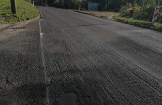 Remont drogi wojewódzkiej nr 324 w Gminie Szlichtyngowa trwa w najlepsze