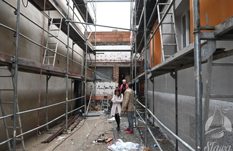 Z wizytą w przyszłej siedzibie