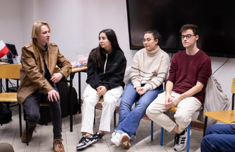 Studenci z Erasmusa przyjechali do I LO. W wydarzeniu uczestniczyło 160 uczniów