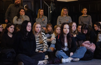 Magdalena Popławska we Wschowie. Oczarowała licealistów