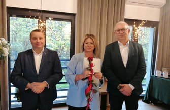 Były kwiaty i podziękowania. DzieńPracownika Socjalnego