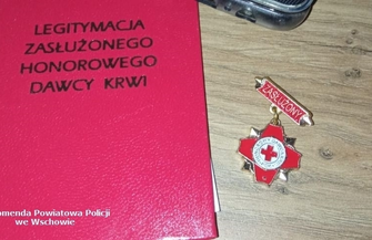 Aspirant Dariusz Brychcy uhonorowany za bezinteresowną pomoc