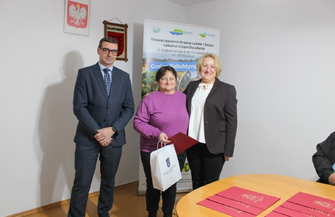 Burmistrz Jolanta Wielgus podziękowała pracownikom interwencyjnym FOTO