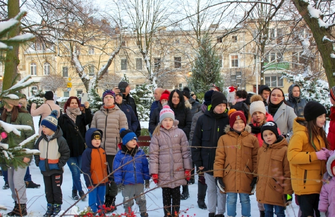 Szlichtyngowa jużw świątecznym nastroju. Do miasta przybył Mikołaj ZDJĘCIA