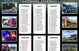 Strażacy ze Sławy ruszają z akcją Kalendarz to już tradycja