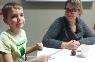 W Dwójce odbyły sięwarsztaty bożonarodzeniowe ZDJĘCIA