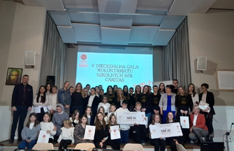 Kamil Grób z ZSP Sława został Wolontariuszem Roku