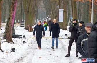 Park Wolsztyński we Wschowie otwarty Burmistrz Antkowiak To będzie miejsce spotkań