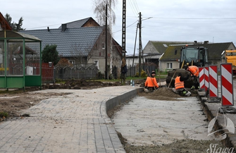 Trwa budowa zatoczki we Wróblowie. Prace powinny sięzakończyćdo 20 grudnia
